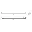 Deko-Light LED Netzgerät LONG FLAT (CV, DC), 24V, 80-240W, dimmbar, IP20, schwarz