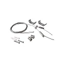 Zubehör für Feuchtraumleuchte TRI PROOF (MOTION) - Seilabhängung, 2 Stk., einstellbar, 250cm, silbergrau