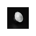 Deko-Light Zubehör für MODULAR SYSTEM COB - Reflektor 40°, 42 mm, Silber / Chrom