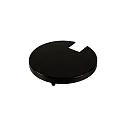 Abdeckung Kühlkörper für Serie UNI II MINI, Ø 6.2cm / H 1.8cm, Kunststoff, schwarz