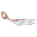 3M Zubehör für Aluminiumprofile 3M Doppelseitiges Klebeband 9088-200, 15mm / 50m, mit Schaumstoffträger