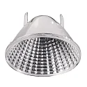 Reflektor für Serie UNI II MAX, Ø 6.5cm / H 3.4cm, Metall, silber, 36°