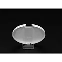 Abdeckung Kühlkörper für Serie UNI II MAX, Ø 10.3cm / H 0.8cm, Aluminium, weiß