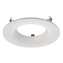 Reflektor Ring für Serie UNI II MAX, Ø 10.7cm / H 2.6cm, Alu-Druckguss, weiß