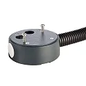 Deko-Light Aufbaugehäuse für Outdoor Serie COLT, Versionen 15 / 30W, Ø 12.4cm / H 4.15cm, Aluminium, Schwarzgrau