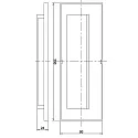 Abdeckung Schräge für LED Wandeinbauleuchte LIGHT BASE III OUTDOOR, Weiß