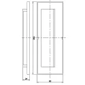 Deko-Light Abdeckung Schräge für LED Wandeinbauleuchte LIGHT BASE III OUTDOOR, Schwarz