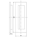 Abdeckung Rundung für LED Wandeinbauleuchte LIGHT BASE III OUTDOOR, Weiß
