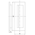 Deko-Light Abdeckung Rundung für LED Wandeinbauleuchte LIGHT BASE III OUTDOOR, Grau