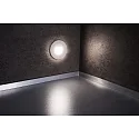 Deko-Light Zubehör für LED Wand-Einbauleuchte ALWAID 2 - Abdeckung RUND „Milchig“, diffuses Seitenlicht, weiß