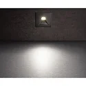 Zubehör für LED Wand-Einbauleuchte ALWAID 2 - Abdeckung ECKIG Trapez, schwarz