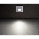 Deko-Light Cover SQUARE Eye for recessed LED wall luminaire ALWAID, grey