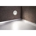 Deko-Light Zubehör für LED Wand-Einbauleuchte ALWAID 2 - Abdeckung RUND Auge, weiß