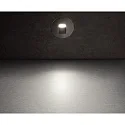 Zubehör für LED Wand-Einbauleuchte ALWAID 2 - Abdeckung RUND Stufe, schwarz