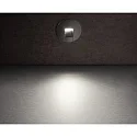 Zubehör für LED Wand-Einbauleuchte ALWAID 2 - Abdeckung RUND Quadrat, schwarz