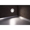 Deko-Light Zubehör für LED Wand-Einbauleuchte ALWAID 2 - Abdeckung RUND Trapez, weiß