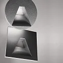 Deko-Light Zubehör für LED Wand-Einbauleuchte ALWAID 2 - Abdeckung RUND Trapez, Aluminium