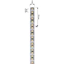 Flexibler LED Strip, 180 LED / m (SMD 3528), 24V, 650W, CRi >90, dimmbar, 50 Meter Rolle, 3000K 48500lm 120°