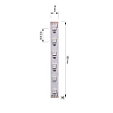 Deko-Light Flexibler LED Strip, 60 LED / m (SMD 5050), 24V, 650W RGB+3000K 27000lm 120°, CRi >90, dimmbar, 50 Meter Rolle