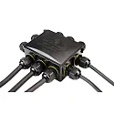 Deko-Light Outdoor Multi 10-fach-Verteiler für 2-10 Kabel 4-14 mm, 0.5-4 mm², max. 450V AC/24A