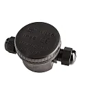 Deko-Light Outdoor 2-fold-distributor round for cable 5-12 mm, 0.5-2,5 mm², max. 450V AC/24A