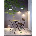 Deko-Light Zubehör für LED-Magnetleuchte MIRAM – Wandhalter, B/H: 8.5cm/9.6cm, Aufbauversion, magnetisch, mechanisch, grau