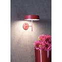Deko-Light Zubehör für LED-Magnetleuchte MIRAM – Wandhalter, B/H: 8.5cm/9.6cm, Aufbauversion, magnetisch, mechanisch, rot