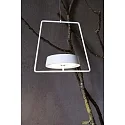 Deko-Light Zubehör für LED-Magnetleuchte MIRAM - mobiles Pendel-Set, B/H: 20.5cm/18.5cm, 2m Drahtseil + Gegengewicht, magnetisch, weiß
