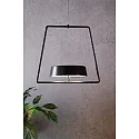 Deko-Light Zubehör für LED-Magnetleuchte MIRAM - mobiles Pendel-Set, B/H: 20.5cm/18.5cm, 2m Drahtseil + Gegengewicht, magnetisch, schwarz