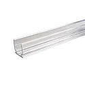 Kunsstoffprofil für 230V LED STRIPE, BxHxT: 20x20x1000mm, IP65, weiß