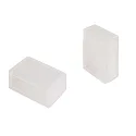 Silikon Endkappen für COB-SAUNA-24V Stripe, 2 Stück