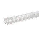 Zubehör für LED Strip 24V COB RGB/RGBW SAUNA - Kunststoff-Profil, transparent, 200cm