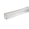 Zubehör für Hochvolt LED Strip 230V LED STRIPE - Kunststoff-Profil, 200cm / Breite 2cm