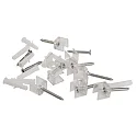 mounting bracket NEON OMNIFLEX MINI set of 10, transparent