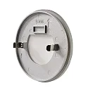 Deko-Light Zubehör für LED Wand-Einbauleuchte ALWAID 2 - Abdeckung RUND „Milchig“, diffuses Seitenlicht, silber