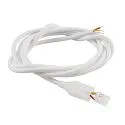 Einspeisekabel für LED SAUNA / FACADE LONG RUN CCT Stripe, IP67, weiß
