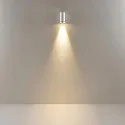 Deko-Light Effekt-Abdeckung (Gobo) für Fassadenstrahler SHORELINE PRO 70 / 100, Aluminium, dunkelgrau, Schlitz