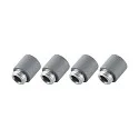 Abstandhalter für Fassadenstrahler SHORELINE PRO, 4er Set, 9.5mm, mit Gewinde, Aluminium, hellgrau
