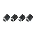 Abstandhalter für Fassadenstrahler SHORELINE PRO, 4er Set, 9.5mm, mit Gewinde, Aluminium, dunkelgrau