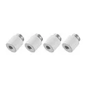 Deko-Light Abstandhalter für Fassadenstrahler SHORELINE PRO, 4er Set, 9.5mm, mit Gewinde, Aluminium, weiß