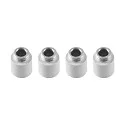 Deko-Light Abstandhalter für Fassadenstrahler SHORELINE PRO, 4er Set, 9.5mm, mit Gewinde, Aluminium, weiß