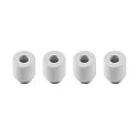 Deko-Light Abstandhalter für Fassadenstrahler SHORELINE PRO, 4er Set, 9.5mm, mit Gewinde, Aluminium, weiß