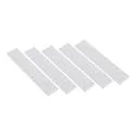 Linse für Lichtbandsystem SANOTRUNK UNIVERSAL, 90°, 5er Set, transparent