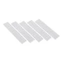Linse für Lichtbandsystem SANOTRUNK UNIVERSAL, 25°, einseitig asymmetrisch, 5er Set, transparent