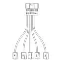 Deko-Light Einspeisestecker für Lichtbandsystem SANOTRUNK UNIVERSAL WAGO 267-510, On/Off, verdrahtet