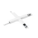 X-Verbinder für Tragschiene Lichtbandsystem SANOTRUNK, gerade, 7 Adern, DALI, weiß
