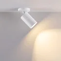 Deko-Light CAN MIX'N MATCH 2/3 - Zylindergehäuse / Schirm für Deckenleuchte + Schienenstrahler, IP20, Ø 6cm / L 9.8cm, Aluminium, weiß