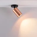 Deko-Light CAN MIX'N MATCH 2/3 - Zylindergehäuse / Schirm für Deckenleuchte + Schienenstrahler, IP20, Ø 6cm / L 9.8cm, Aluminium, rosé