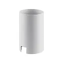 CAN MIX'N MATCH 2/3 - Zylindergehäuse / Schirm für Tisch-/ Steh-/ Wandleuchte, IP20, Ø 6cm / L 9.5cm, Aluminium, weiß