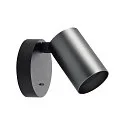 Deko-Light CAN MIX'N MATCH 2/3 - Zylindergehäuse / Schirm für Tisch-/ Steh-/ Wandleuchte, IP20, Ø 6cm / L 9.5cm, Aluminium, anthrazit